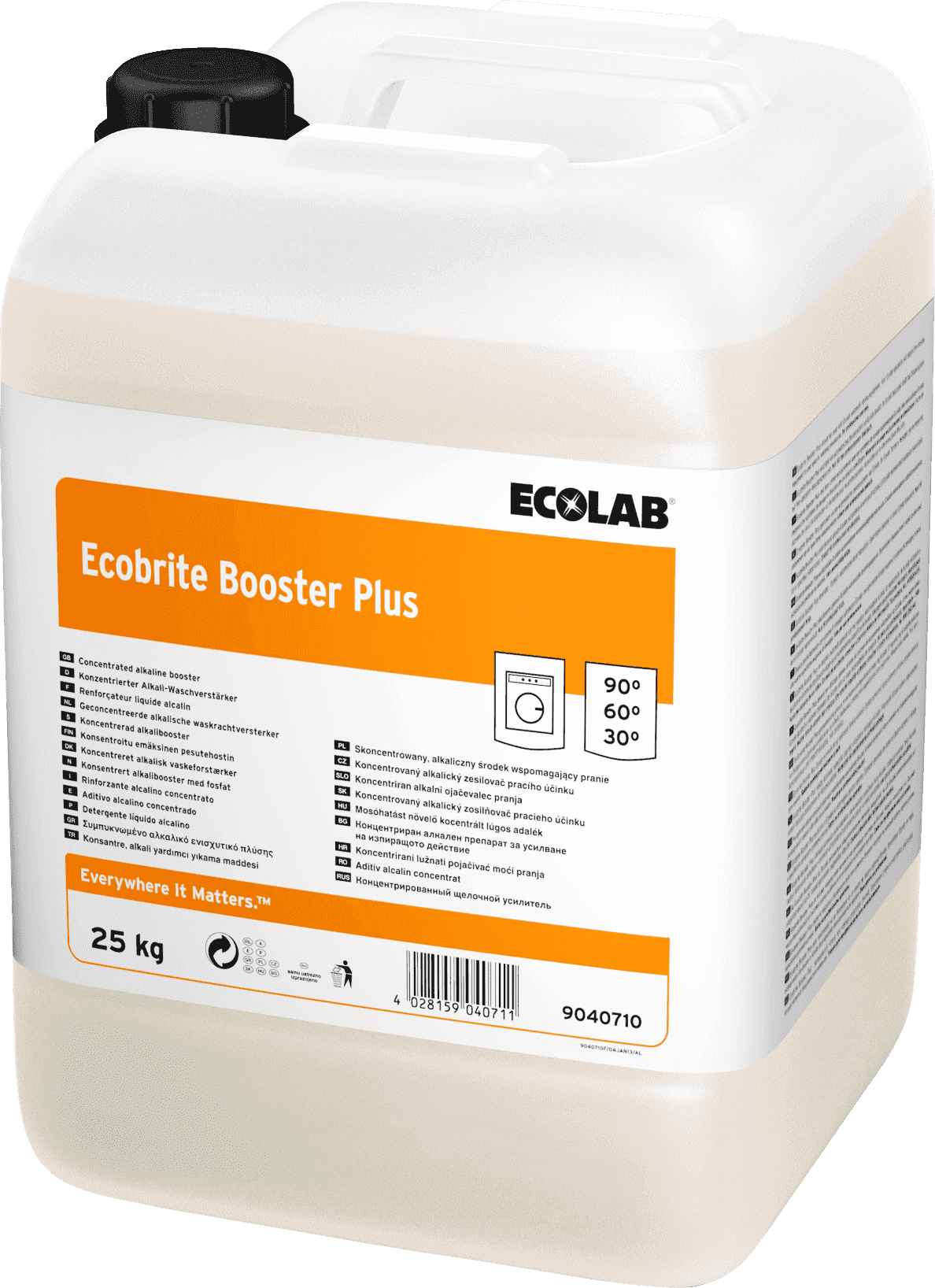 Средство для стирки Ecolab Ecobrite Booster Plus, Клингард 0