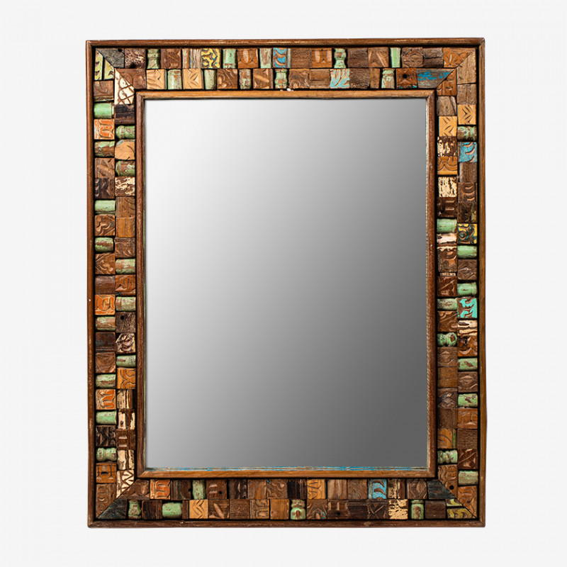 Деревянное зеркало для гостиницы САРИКА, My Loft 0