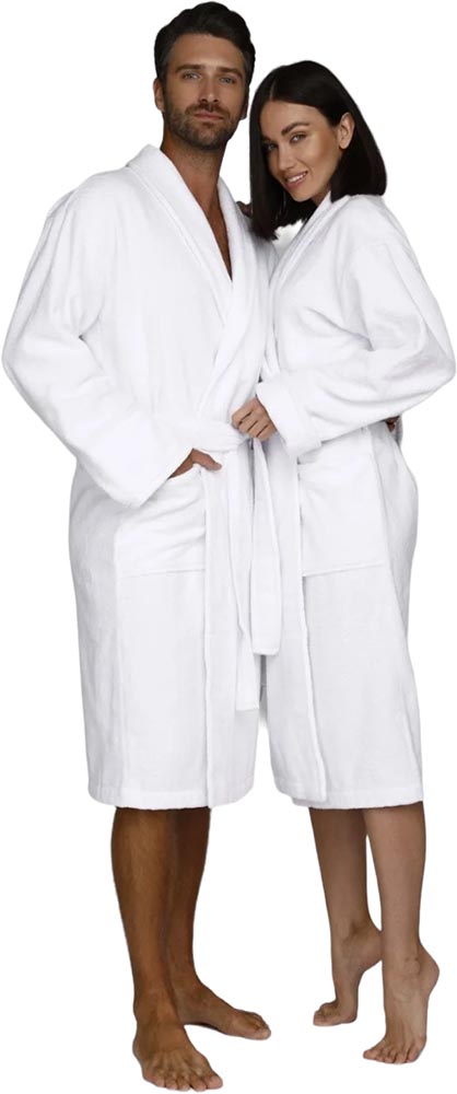 Халат махровый, белый для отелей, PROFI DRESS 0