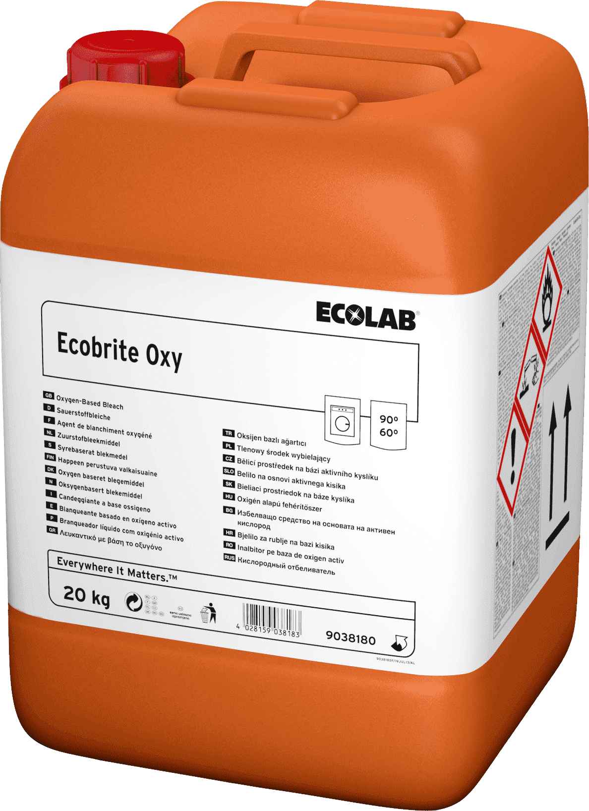 Ecolab Ecobrite Oxy кислородный отбеливатель, Клингард 0