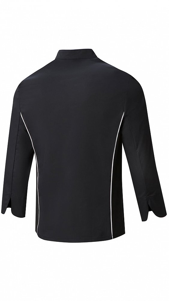 Китель поварской RICON (РИКОН) black (черный) 2