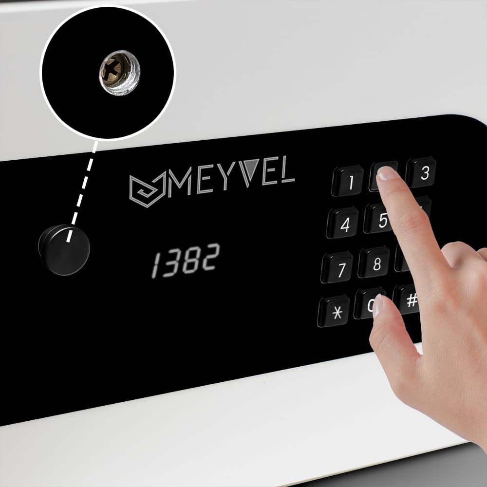 Сейф Meyvel SF8-430-195 (white) 2
