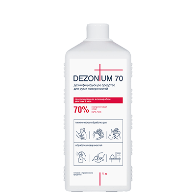 DEZONIUM 70 Кожный антисептик, 1 л, DEC PROF