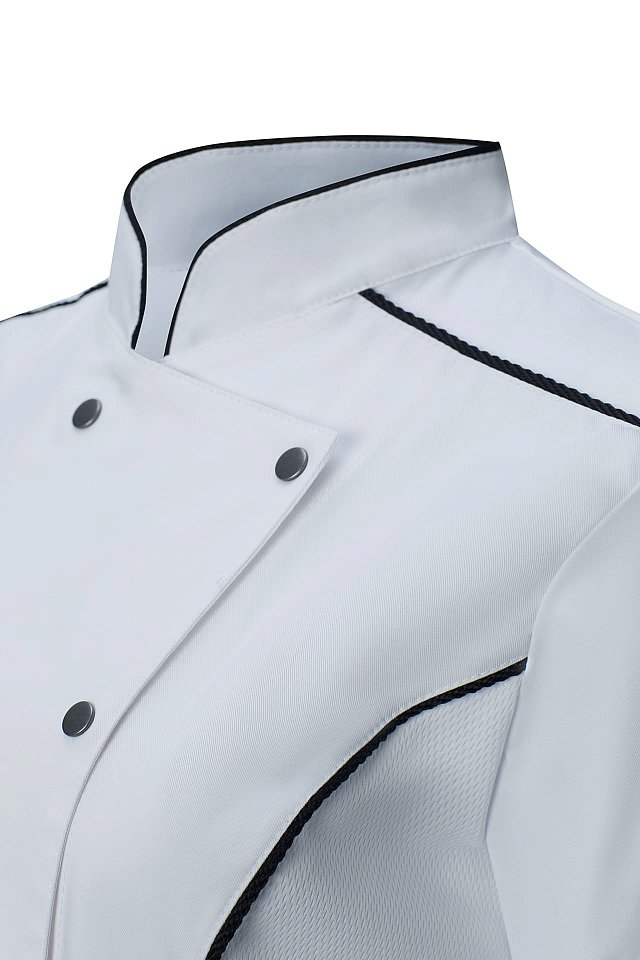Китель поварской RICON (РИКОН) женский цвет white (белый) 1